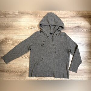 James Perse Cashmere Hoodie in dark taupe size 1 / small USED